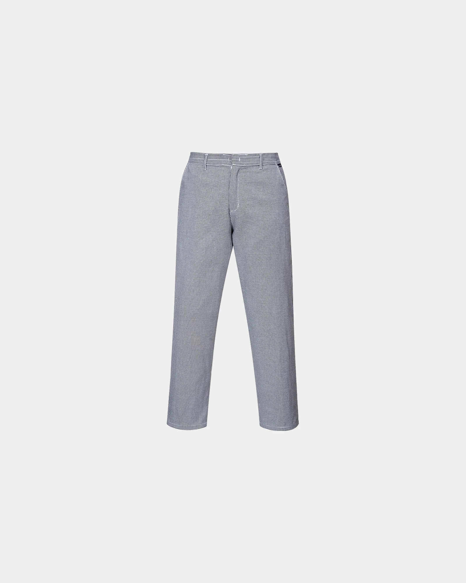 Kookbroek elastische taille zijzakken om te personaliseren - Lichtgrijs Gemêleerd